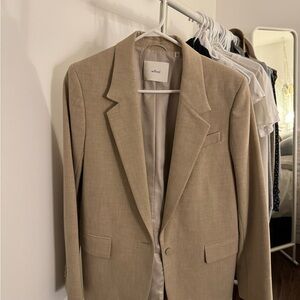 Tan Blazer by Wilfred